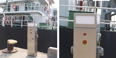 码头船舶用水用电问题新方案——码头岸电桩