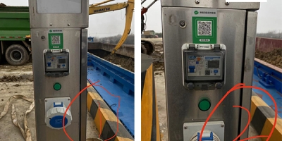 码头港口新式供电设备——岸电桩