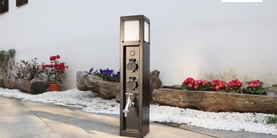 水电一体桩助力花园生活高品质