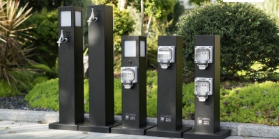 不锈钢水电一体桩：庭院改造升级优选