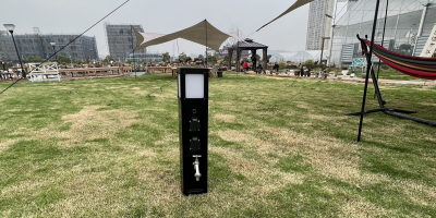 智能水电桩结缘海口南岛北岸房车营地