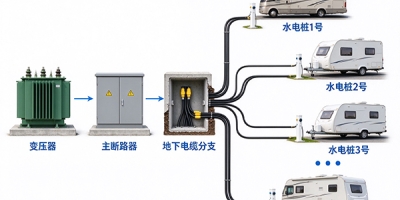 四川大型房车营地用电容量怎么算？从营位清单到变压器选型的完整方法水电桩配套指南