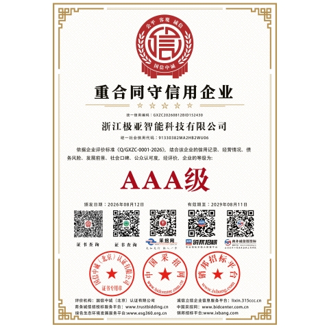 重合同守信用企业