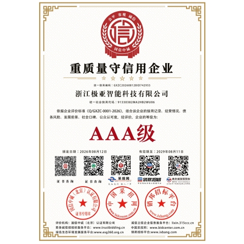 重质量守信用企业