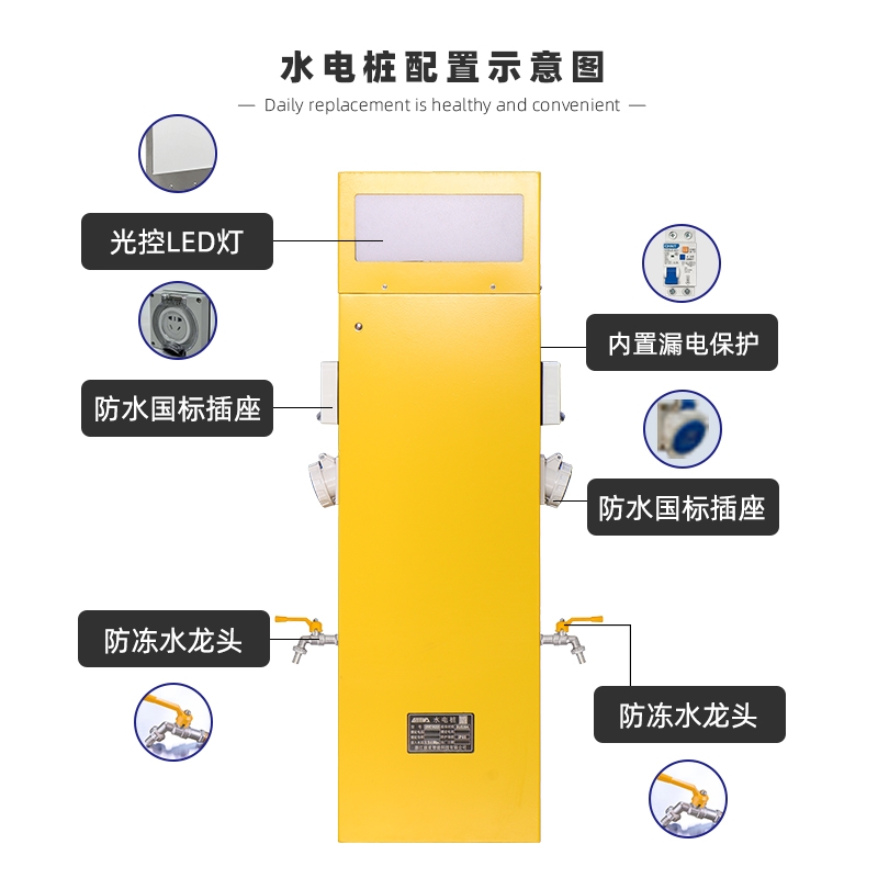房车营地水电桩