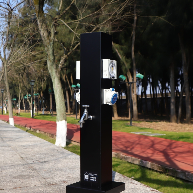 户外智能水电桩家用庭院防水扫码控制GRWE801212S 