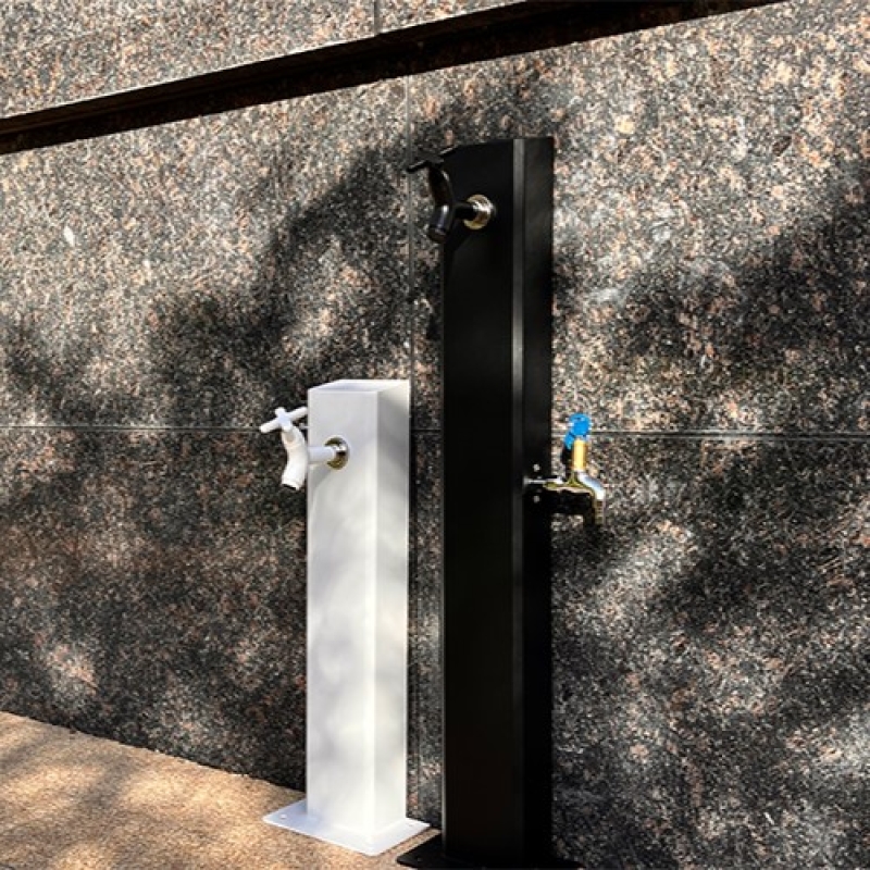 靠墙式户外立柱水龙头贴墙安装防冻水桩庭院阳台专用 GRW601208