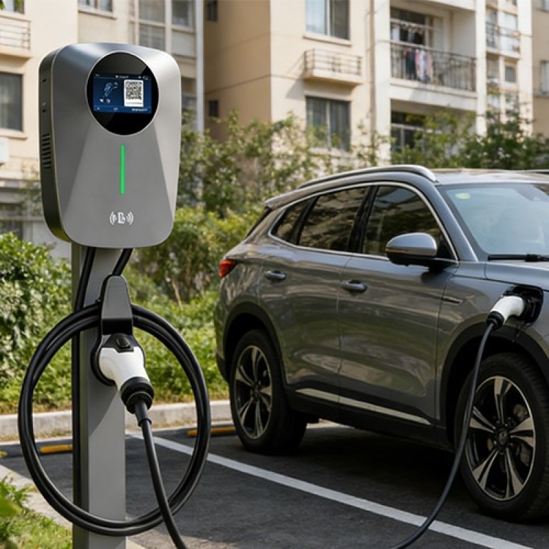 7KW 交流充电桩 家用商用智能充电设备 GREC-7KW 