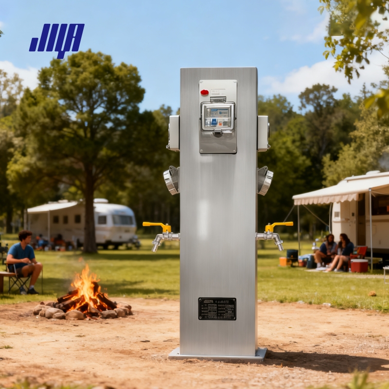 智能水电桩 房车营地专用 户外文旅智能供水供电设备GRWE802015
