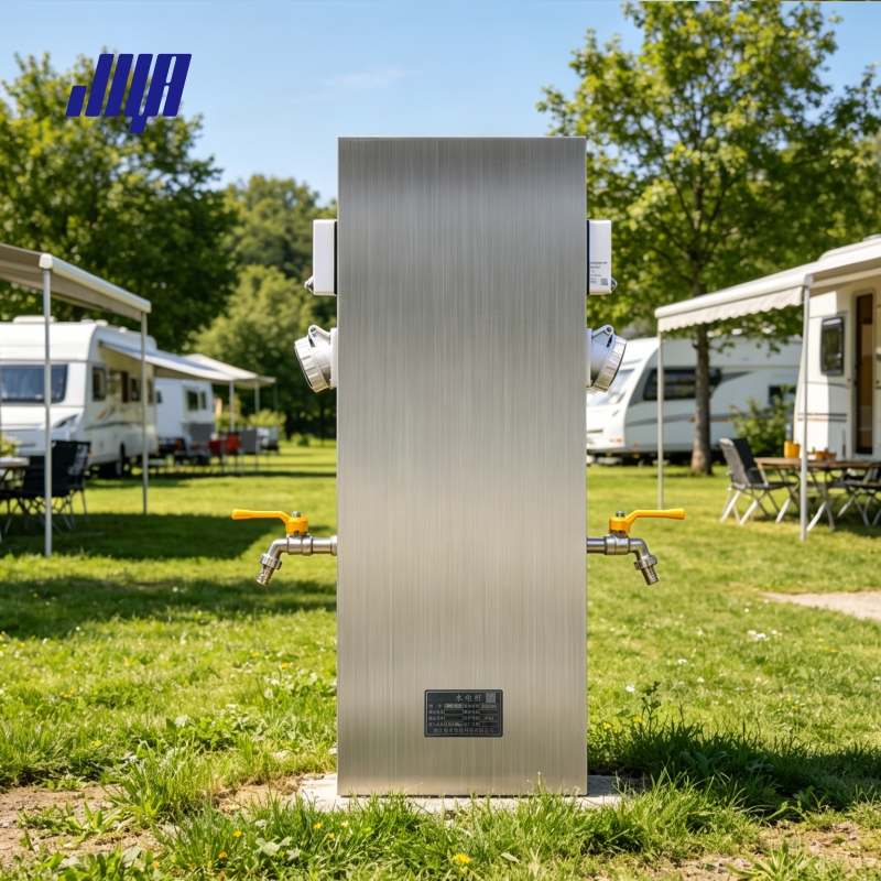 房车营地智能水电桩户外扫码水电桩厂家GRWE803020D 