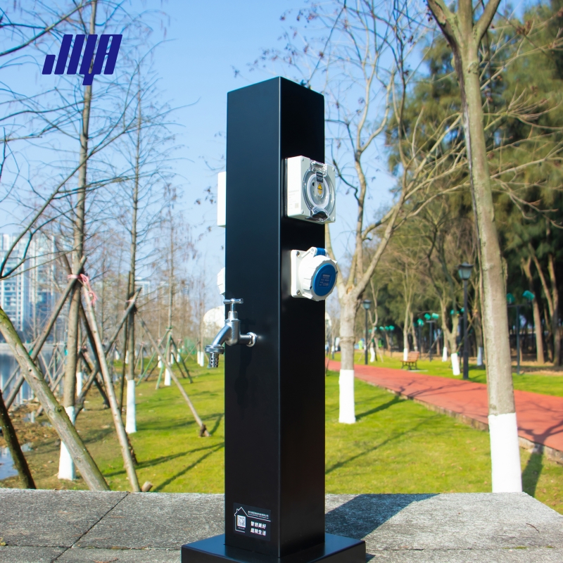 户外智能水电桩家用庭院防水扫码控制GRWE801212S 