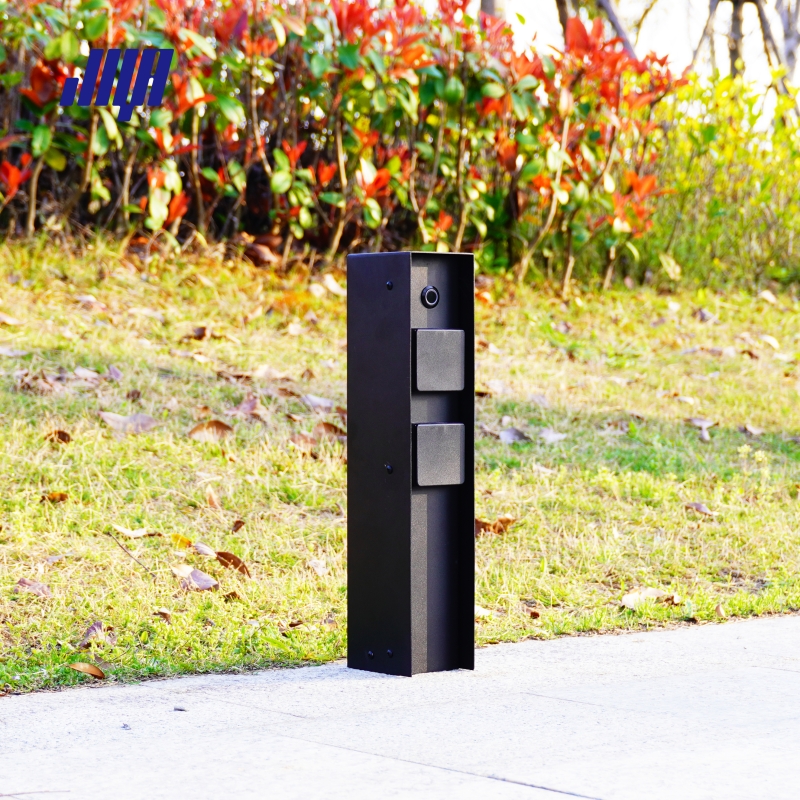 小型庭院简约户外防水插座柱 家用景观电桩GRES400810 