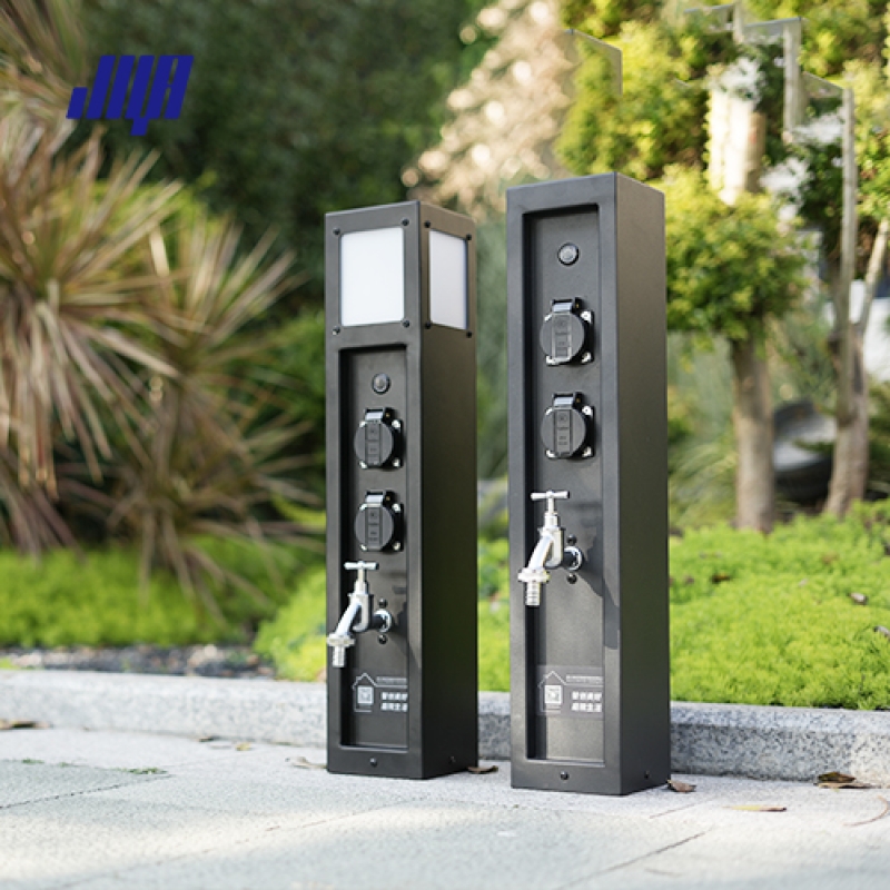 庭院水电桩 别墅庭院专用 防水智能水电一体桩GRCT601212