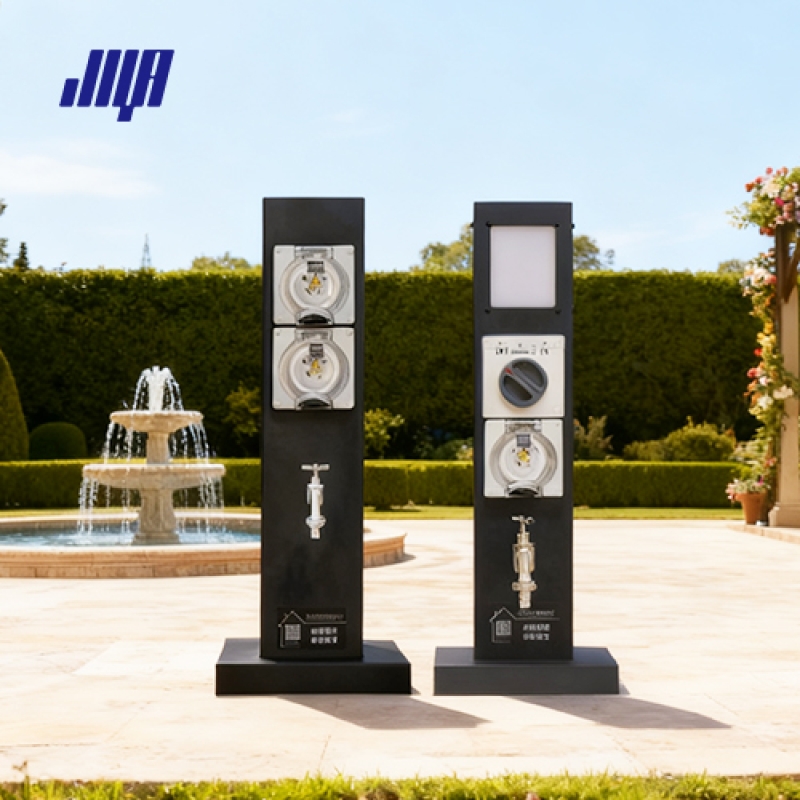 庭院水电桩 别墅庭院专用 防水智能水电一体桩GRWE601212