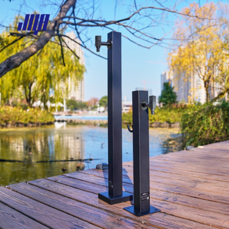 方桩户外立柱水龙头防冻裂不锈钢户外水桩GRW600606 