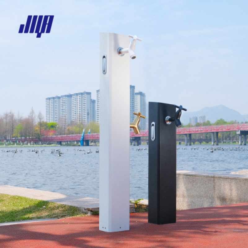 靠墙式户外立柱水龙头贴墙安装防冻水桩庭院阳台专用 GRW601208