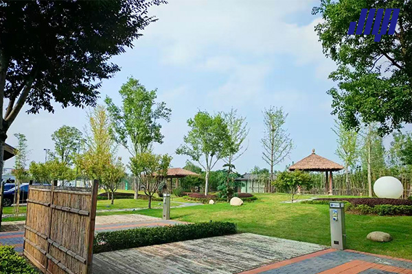 水电桩户外应用场景实拍